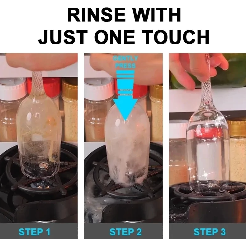 Glass Rinser for Kitchen Sink Automatic Cup Washer - Ultimate Online Marketplace