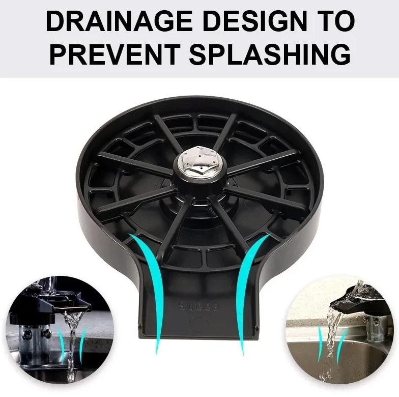 Glass Rinser for Kitchen Sink Automatic Cup Washer - Ultimate Online Marketplace