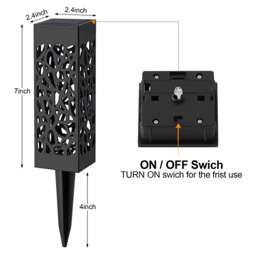 Solar Powered Waterproof Vintage Garden Light - Ultimate Online Marketplace