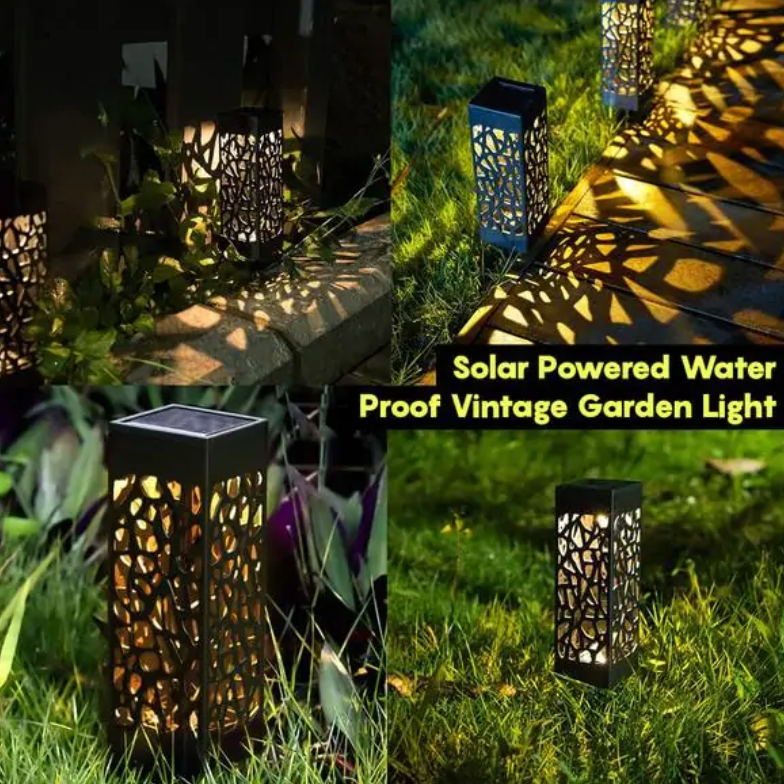 Solar Powered Waterproof Vintage Garden Light - Ultimate Online Marketplace