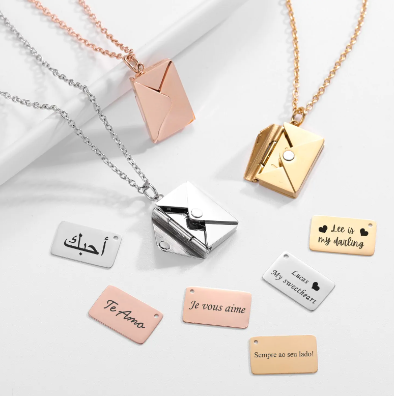 Envelope Necklace - Ultimate Online Marketplace