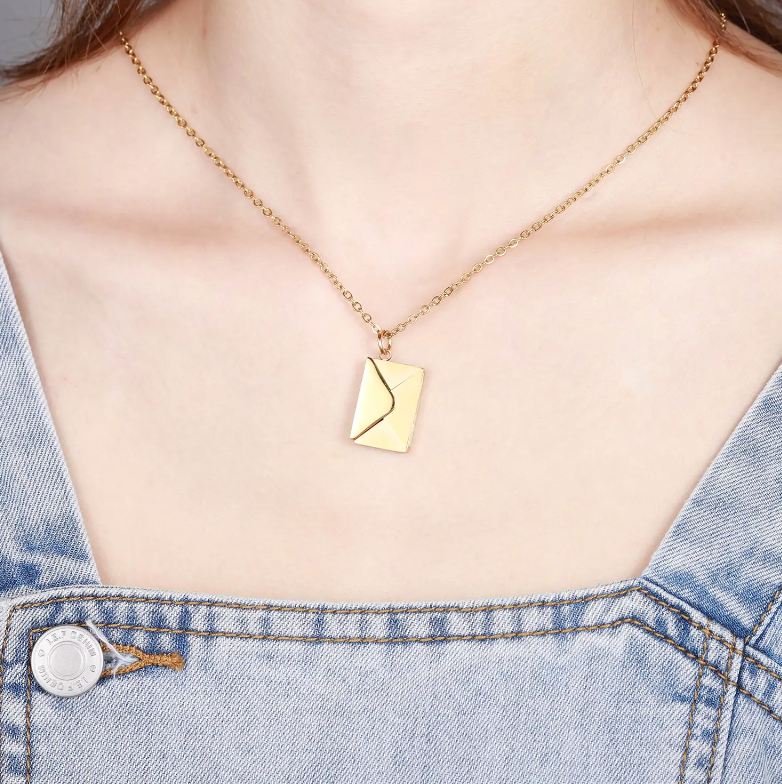 Envelope Necklace - Ultimate Online Marketplace