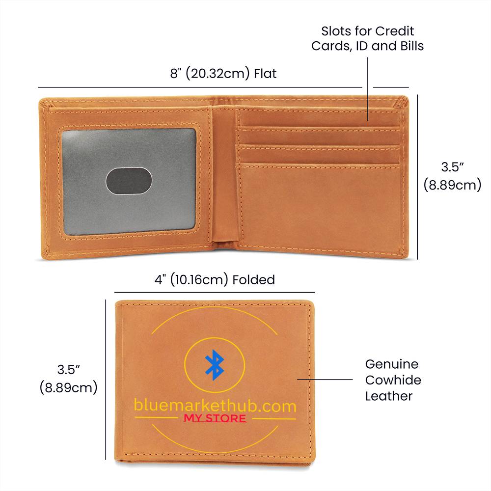 Men's Graphic Leather Wallet