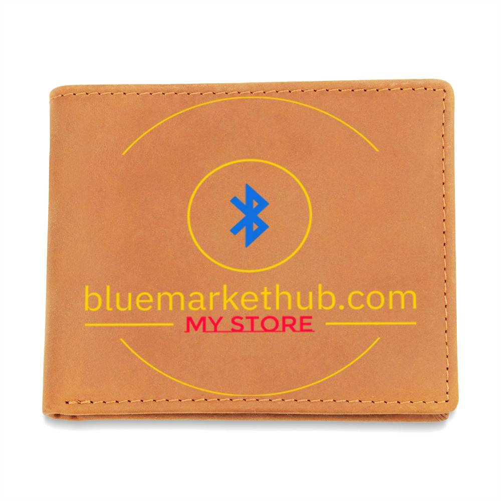 Men's Graphic Leather Wallet