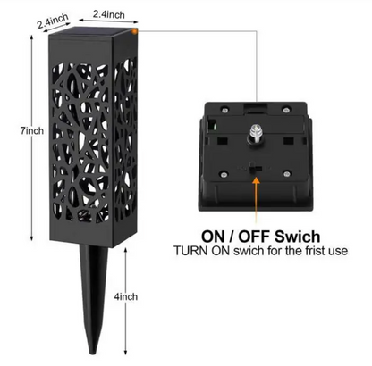 Solar Powered Waterproof Vintage Garden Light -  Ultimate Online Marketplace
