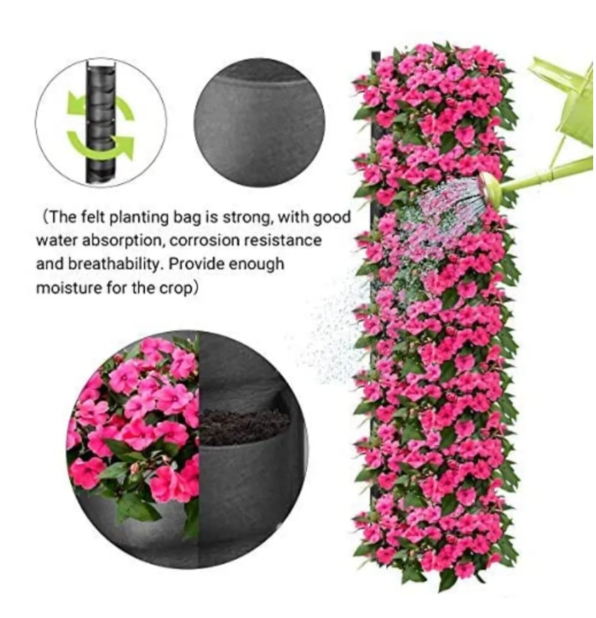 Vertical Hanging Garden Planter Flowerpots -  Ultimate Online Marketplace